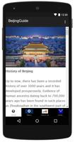 Beijing Travel Guide Affiche
