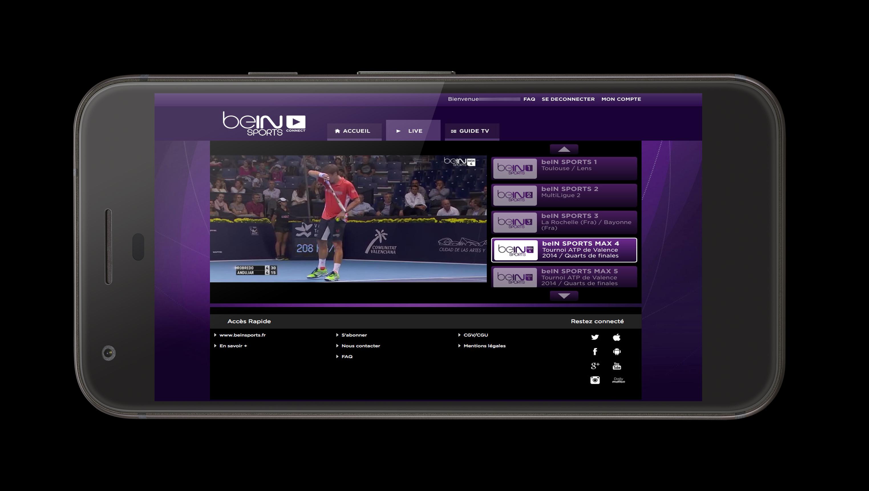 beIN SPORTS LIVE TV for Android - APK Download