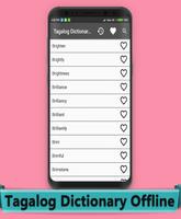 Tagalog Dictionary Offline Affiche