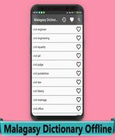 Malagasy Dictionary Offline poster