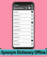 Synonym Dictionary تصوير الشاشة 1