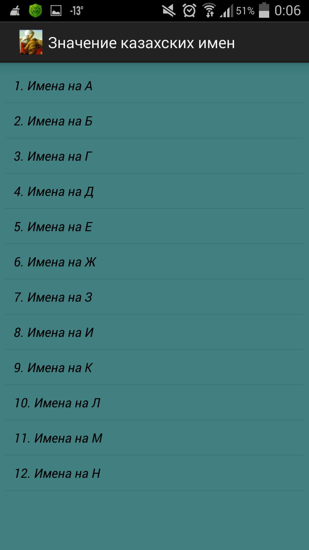 Казахские имена