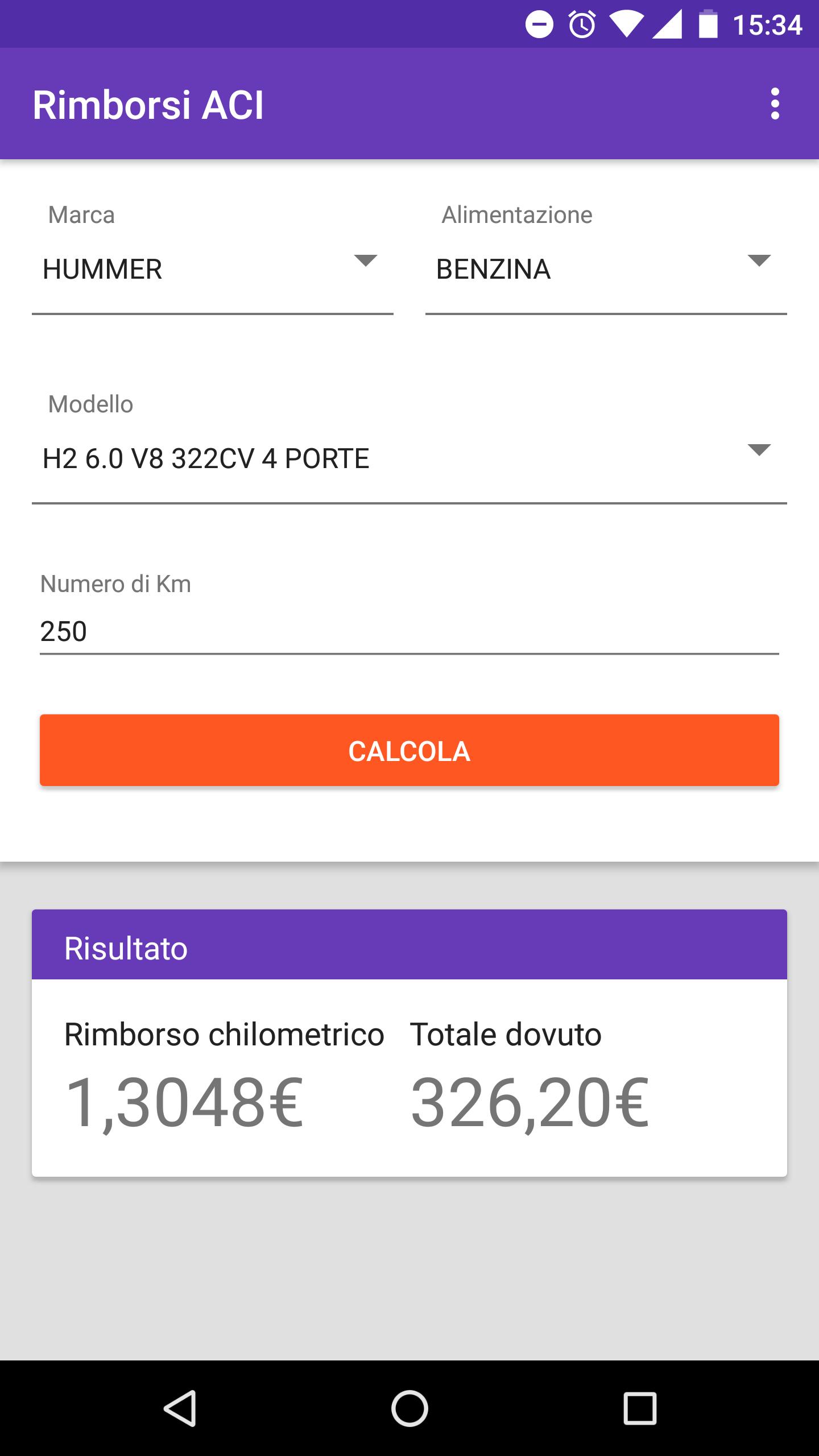 rimborso chilometrico scaricare