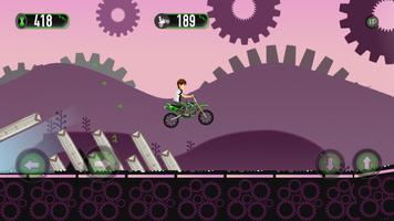 Ben motorbike Jungle Race screenshot 3