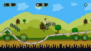 Ben motorbike Jungle Race screenshot 2