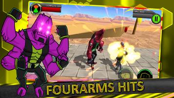 Ben Power Alien 10 - Ultimate Fight تصوير الشاشة 1