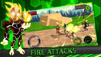 Ultimate Ben 10 Force 3D - World Defender الملصق