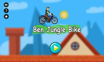 Ben Jungle Motorbike Race Affiche