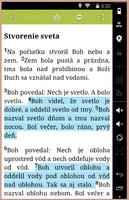 Slovak Bible स्क्रीनशॉट 1