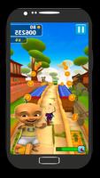 Subway Upin Runner Ipin Affiche