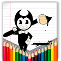bendy de colorir dobradas