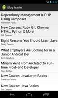 Blog Reader โปสเตอร์