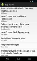 Blog Reader Screenshot 1