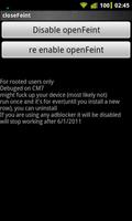 closeFeint- for rooted Affiche