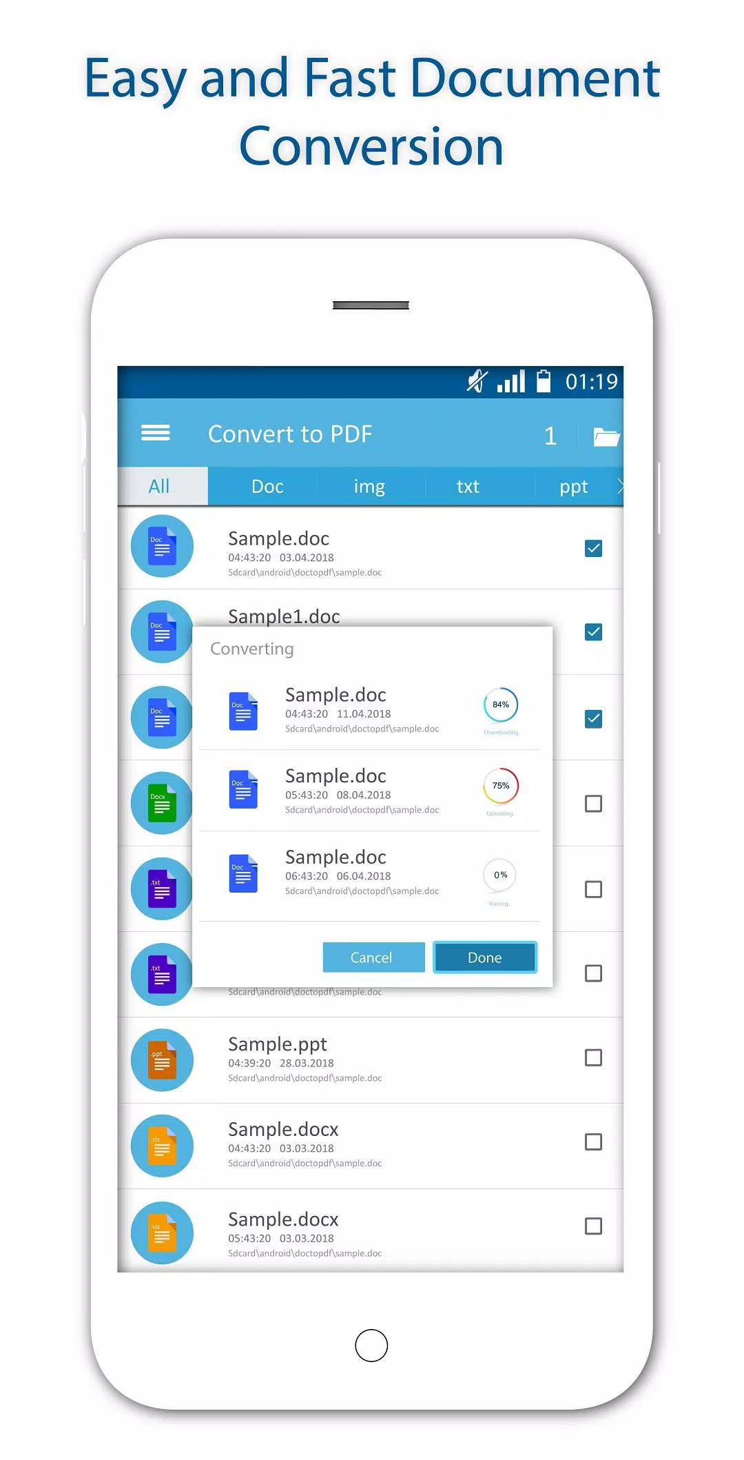 image to pdf offline