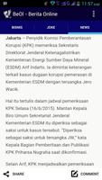 beOL - Berita Online Indonesia syot layar 3