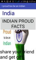 I Proud to Be an Indian Cartaz