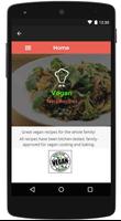 Vegan Recipes capture d'écran 1