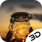 Best Wish Star Jar Depth Live Wallpaper أيقونة