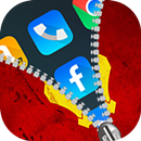 Zipper Screen Locker for Iron Man APK