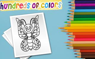 برنامه‌نما insects coloring mania عکس از صفحه