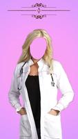 Women Doctor Suit Photo Editor syot layar 2