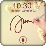 Signature Lock Screen ikon