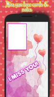 Miss You Greeting Cards&Notes Cartaz