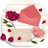 Love Cards & Picture Messages أيقونة