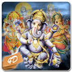 4D God Ganesha Live Wallpaper