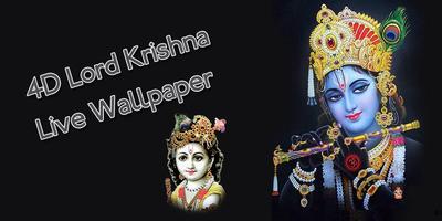 Poster 4D Lord Krishna Live Wallpaper