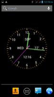 Analog Clock Wallpaper اسکرین شاٹ 1