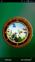 3 Schermata Aquarium Clock Live Wallpaper