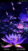 برنامه‌نما 3D Flower Petal Wallpaper عکس از صفحه