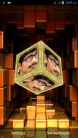 3D Photo Cube Wallpaper 截图 3