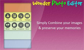 photo frames and editing photo-Wonder Photo Editor capture d'écran 3