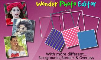 photo frames and editing photo-Wonder Photo Editor capture d'écran 2