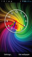 Rainbow Clock-poster