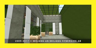 العثور على خريطة زر HD ل MCPE الملصق