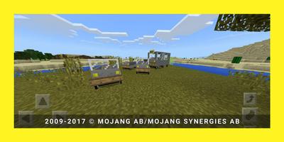 NEW Vanilla Vehicles mod for MCPE poster