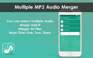 Multiple MP3 Audio Merger - Unlimited Audio Joiner ảnh chụp màn hình 2