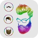 Barbe,Moustache et Cheveux Retouche Photo Editeur icône