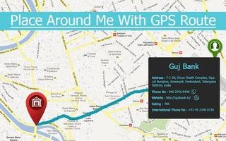 Find NearBy Place - Place Around Me With GPS Route screenshot 1