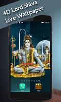 4D Lord Shiva Live Wallpaper imagem de tela 1