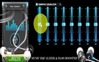Equalizer, Bass Booster & Volume Booster - EQ اسکرین شاٹ 2