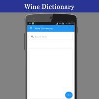 Wine Dictionary Affiche
