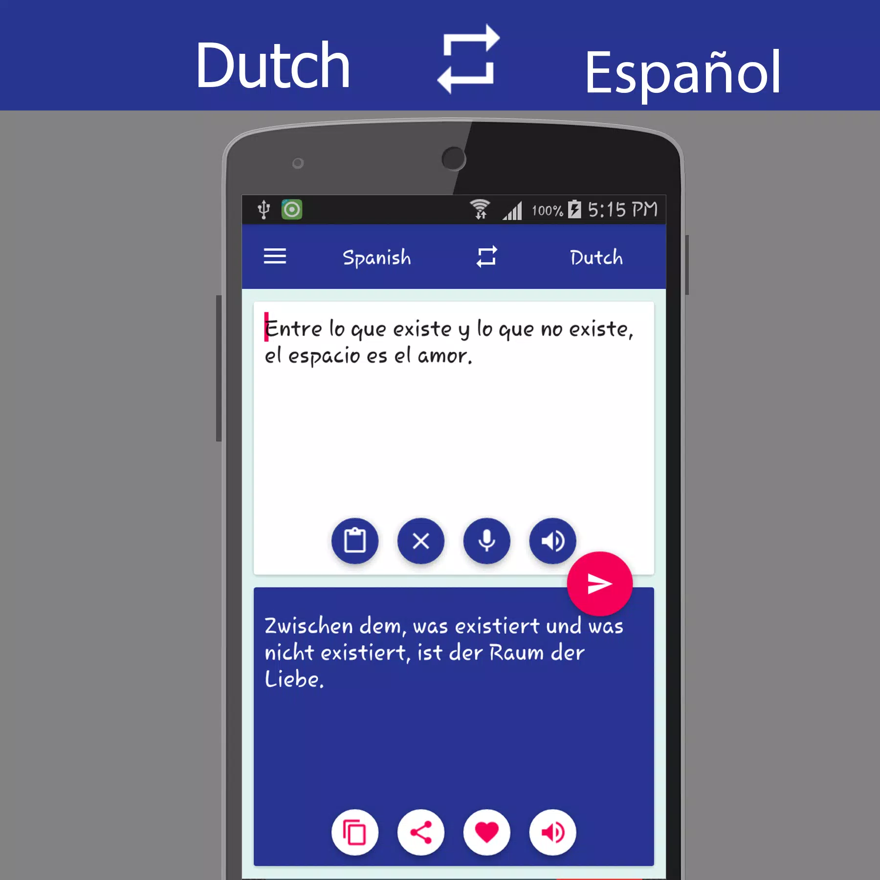 Descarga de APK de Traductor holandés español para Android