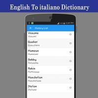 English To Italian Dictionary capture d'écran 3