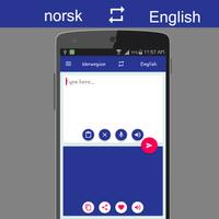 Norwegian English Translator পোস্টার