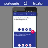 Português Espanhol Tradutor imagem de tela 2